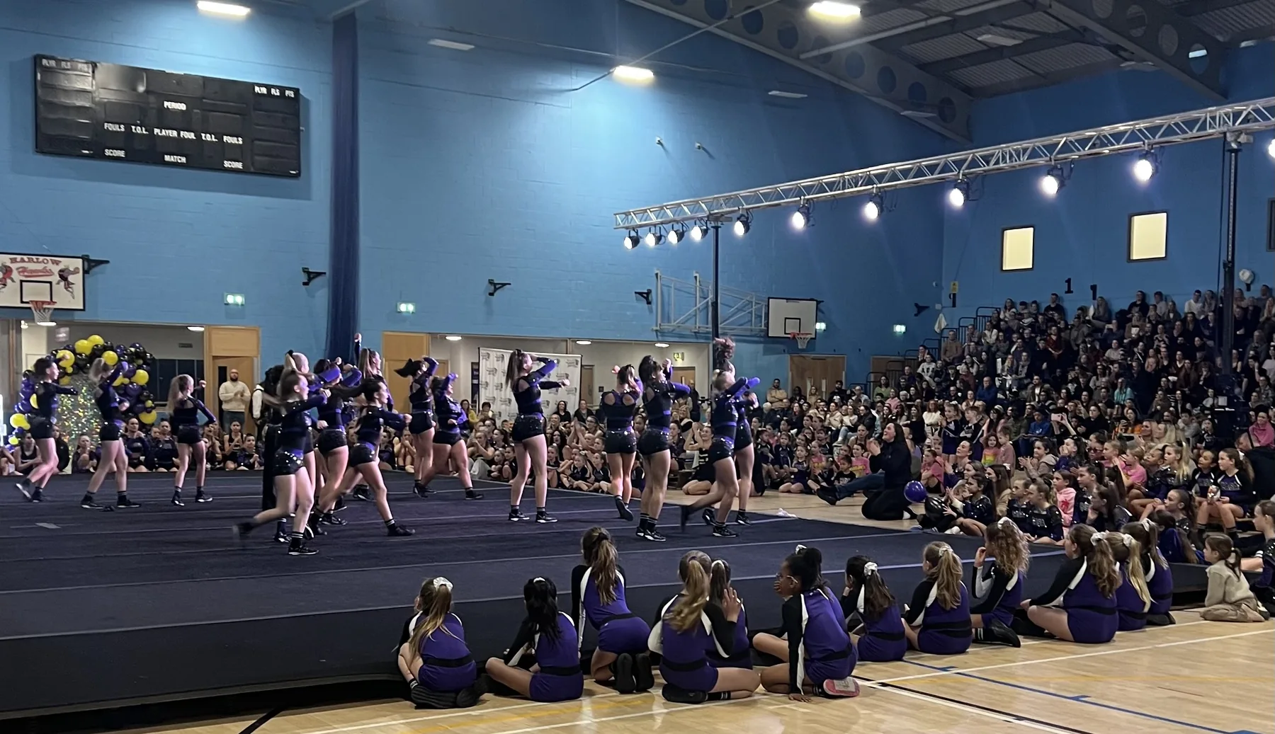 Competition lighting and audio