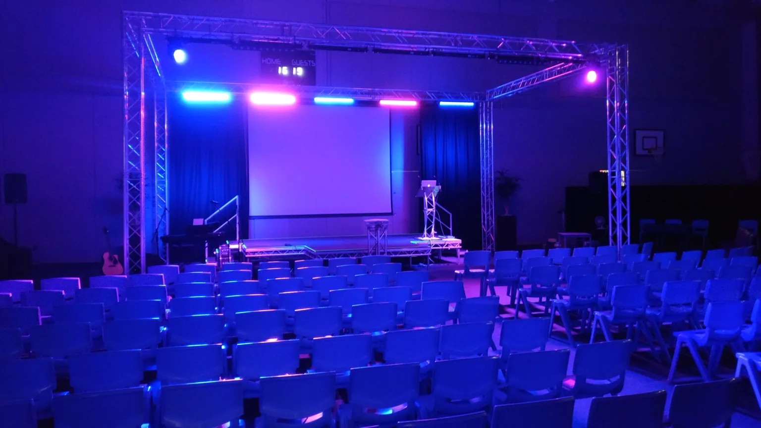 Stage and arena lighting production