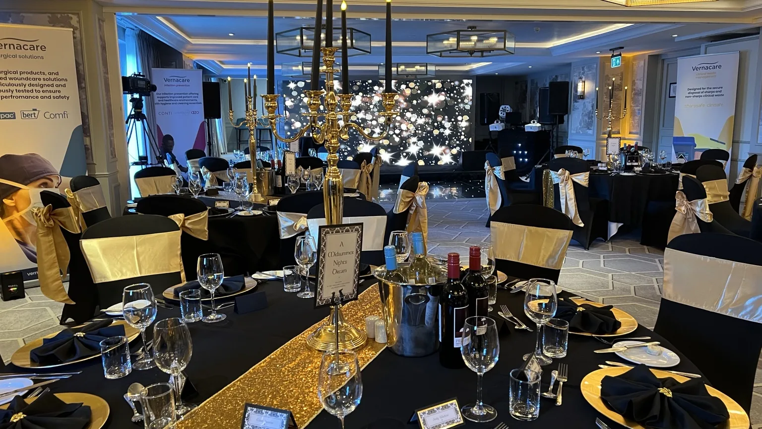 Corporate gala dinner