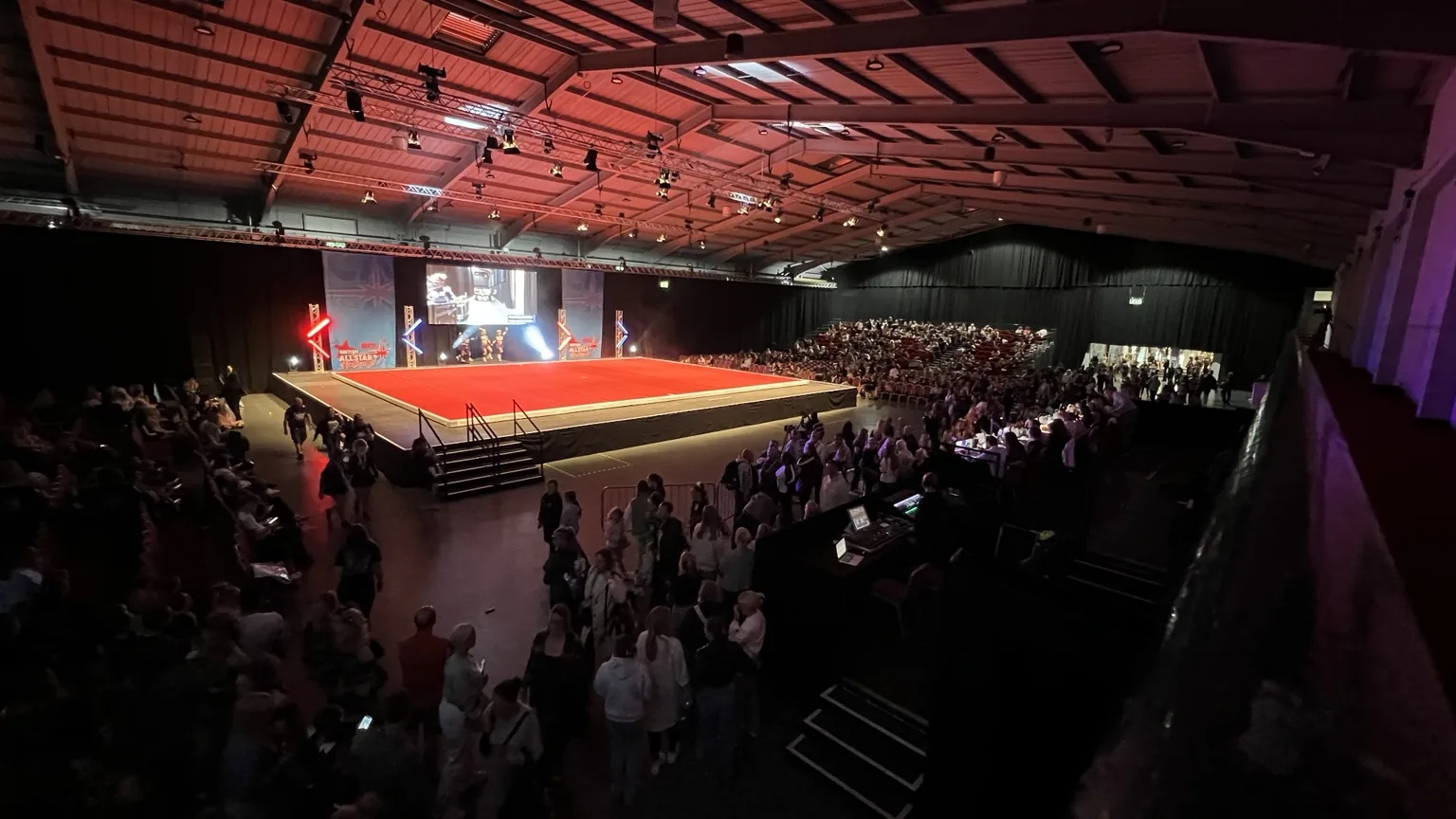 Large national cheer and dance arena produced by UKSS Live