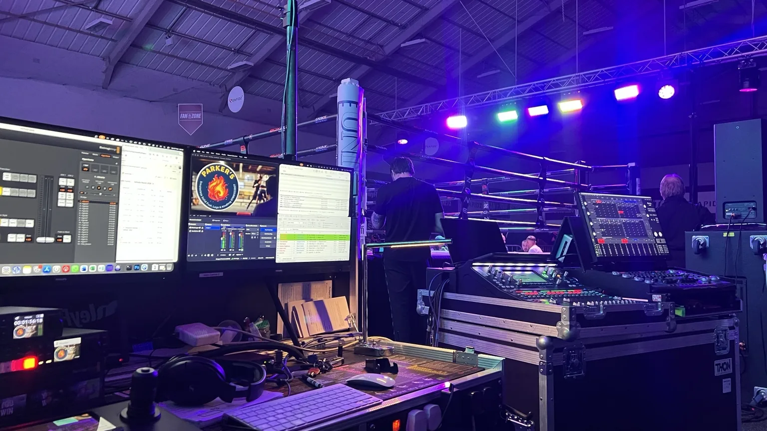 UKSS Live technical event production control