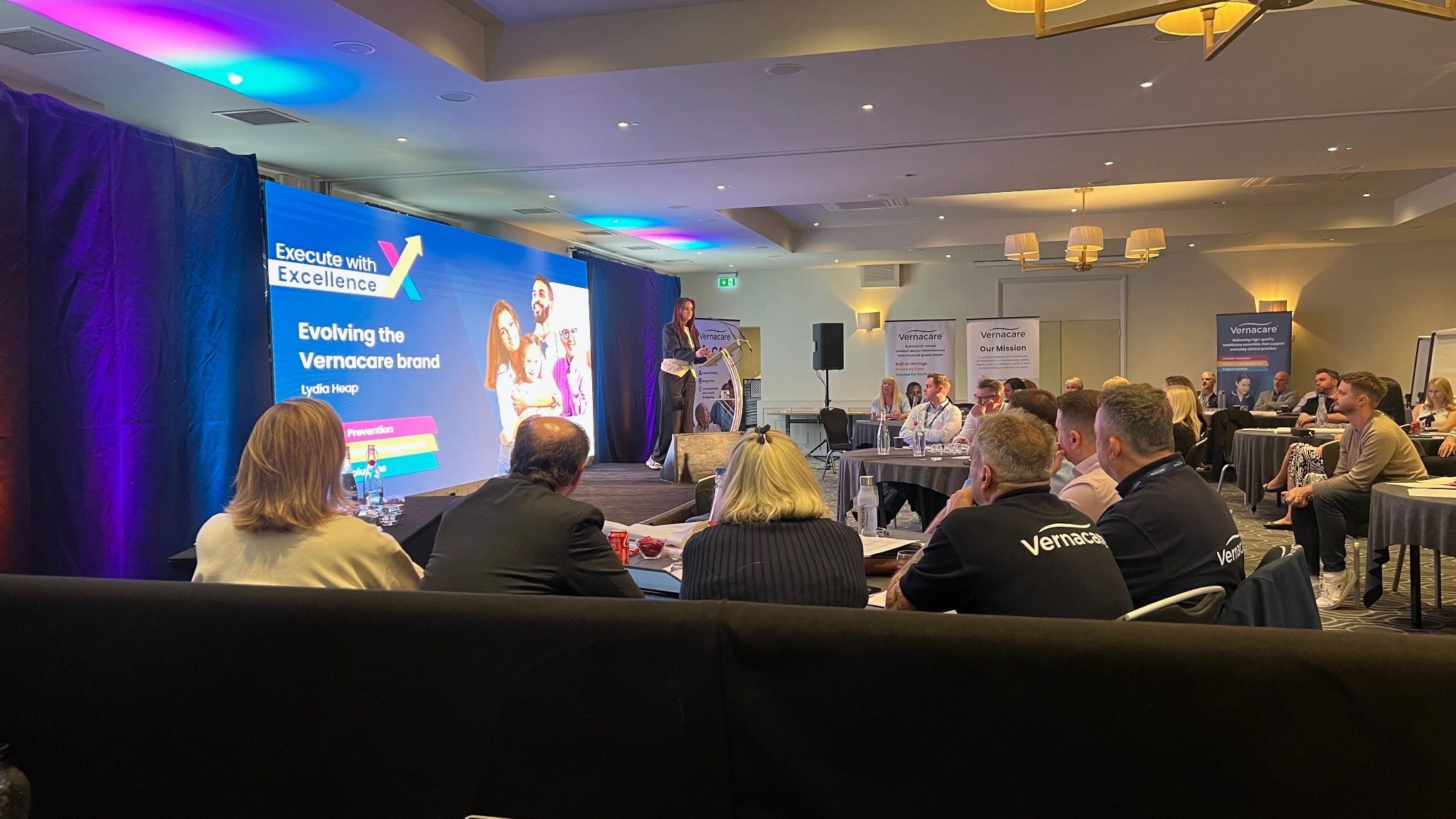Vernacare International conference with LED video wall