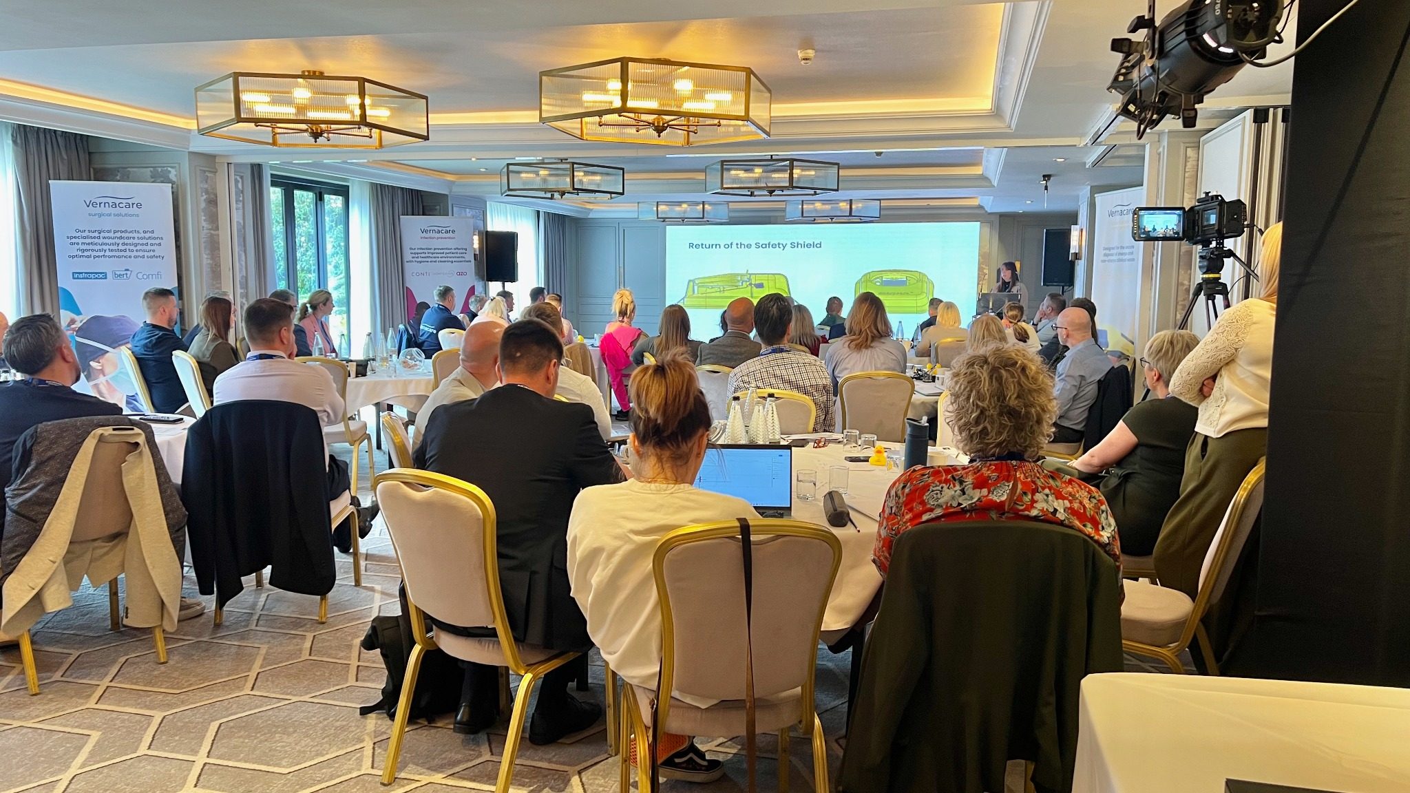 Vernacare conference presentation and audience