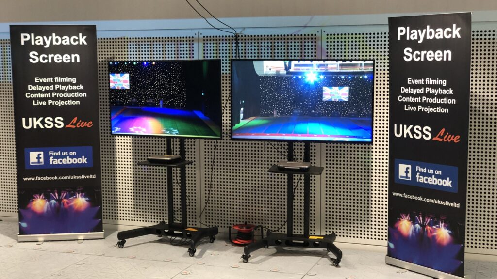 video for dance competitions and sporting events